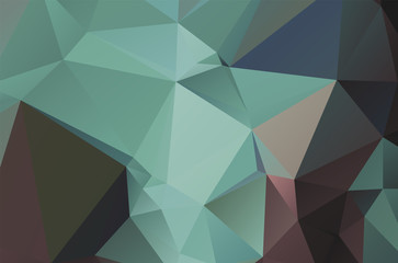 Dark Multicolor vector texture with colored Low Poly background Decorative vector