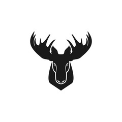 moose head logo design