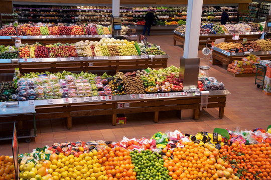 view of supermarket ( Toronto, Canada )