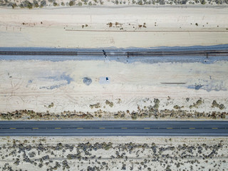 Bombay Beach, CA, Aerial Photography
