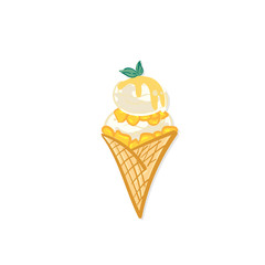 ice cream bingsu dessert drawing graphic object
