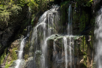 Fototapeta na wymiar Natural landscape, waterfall in Cordoba, Argentina