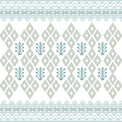 Seamless geometric background motif ulos batak. seamless traditional textile bandhani sari border. creative seamless indiant bandhani textures border design