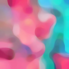 blurred bokeh square format background texture with pale violet red, light sea green and pastel blue colors space for text or image