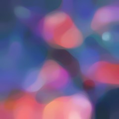 unfocused square format background graphic with dark slate blue, pale violet red and antique fuchsia colors and space for text or image