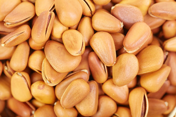 Fried pine nuts