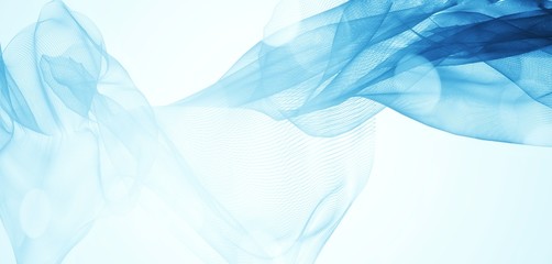 抽象的な青い波の背景
