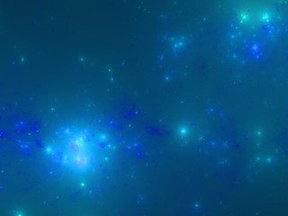 Abstract bright glitter blue background.3 d render.