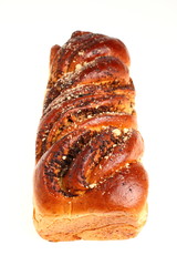 Yeast cake with poppy seed