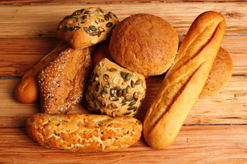 Assorted Rolls and Bread