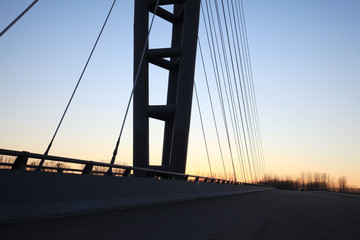 Fototapeta premium Suspension bridge