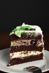 Chocolate layer cake
