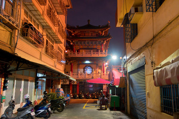 Kaohsiung City Taiwan at night 