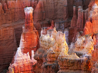 National Parks USA Colorful hoodoos Bryce Canyon Utah