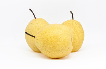 pear isolated on white background