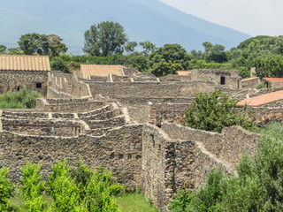 Pompeji - antike Stadt am Vesuv, Italien