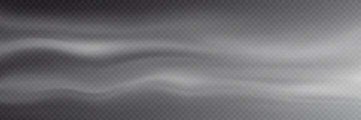 Transparent fog background, panoramic image, vector background, EPS10	