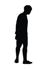 Silhouette of people vector