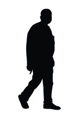 Silhouette of people vector