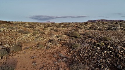 Walking through volcanic lava and contemplating the landscape