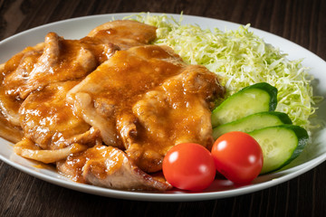 豚肉のしょうが焼き