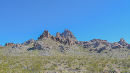 Black Mountain Range near Oatman Arizona USA