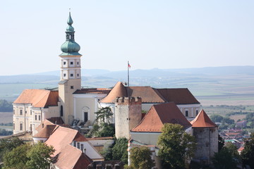  Mikulov Chateau in South Moravia