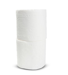 tower tissue isolated on white background with clipping path