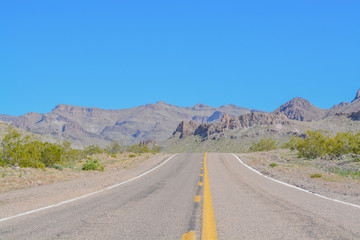 Black Mountain Range near Oatman Arizona USA