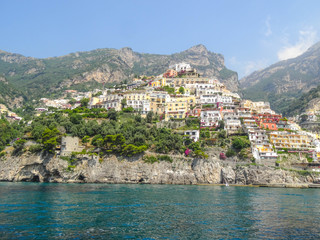 Fototapeta na wymiar Positano Italien