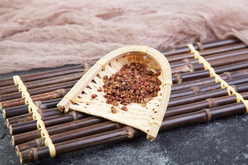 A pile of dried pepper