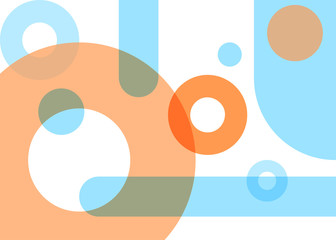 Pastel geometric background