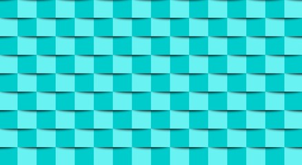 Abstract background - wall from square graphic elements - 3D illustration 