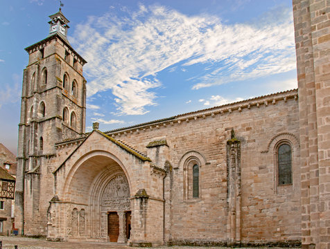 Beaulieu sur Dordogne. Abbatiale Saint-Pierre. Corr&egrave;ze. Nouvelle Aquitaine