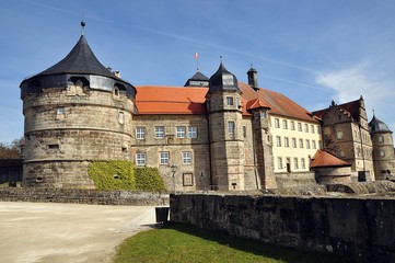Fototapeta na wymiar Festung Rosenberg in Kronach