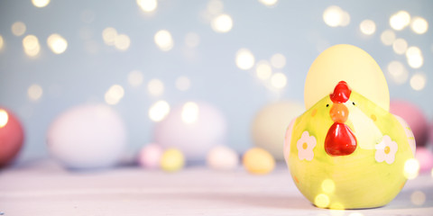 Spring background, Greeting card for Easter