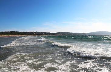 Waves - Almanarre Beach - Hyeres - French Riviera