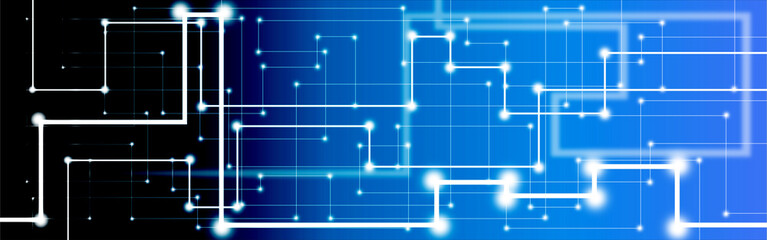 Fototapeta premium abstract futuristic circuit computer internet technology