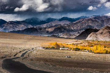 Leh city is a town in the Leh district of the Indian state of Jammu and Kashmir. It was the capital of the Himalayan kingdom of Ladakh.