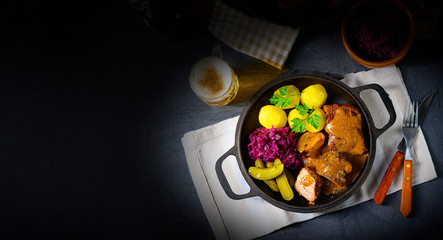 The Snirtje roast is a pork specialty from East Frisia and Papenburg in the Emsland.