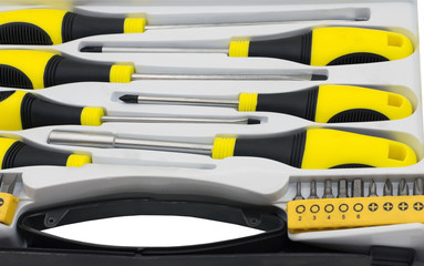 screwdriver set in a box