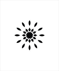 flower flat icon,vector best flower design icon.