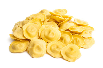 italian ravioli isolated