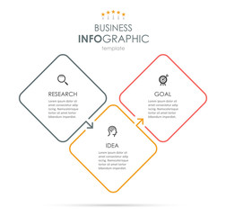 Vector infographic template