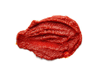 Ketchup Splash or Tomato Sauce Blob Isolated
