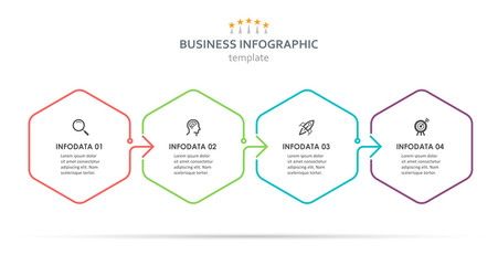 Vector infographic template