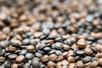 Granulate aus Polyethylen für die Herstellung von Kunststoffen wie zum Beispiel Folien, Spielzeug und anderes