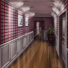 Background image of tree bark and roots. Coronavirus in UV. Nature itself comes up with such unusual paintings and sculptures, one must look at a distance, not bring it closer.