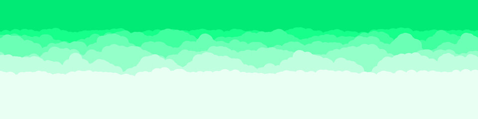 Abstract Color Clouds Sky Generative Art background illustration