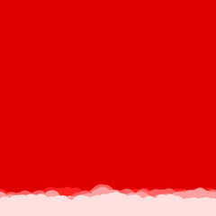 Abstract Color Clouds Sky Generative Art background illustration